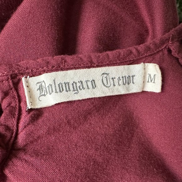 Bolongaro Trevor Oxblood Parachute Dress - Picture 11 of 11